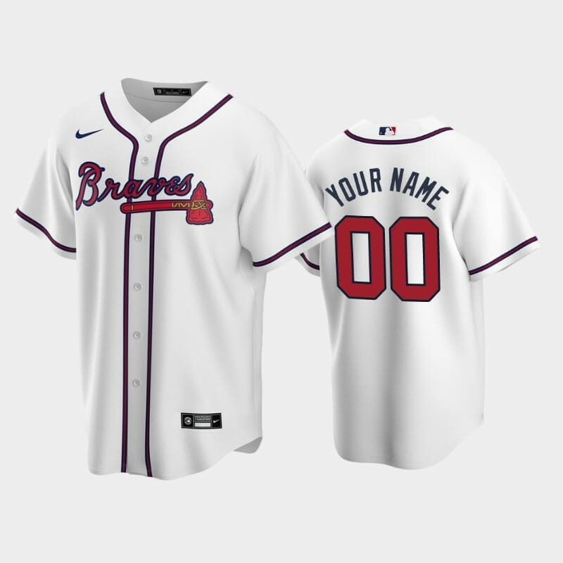 Atlanta Braves Custom Name And Number Cool Base Baseball Jersey Red -  Malcom Terry