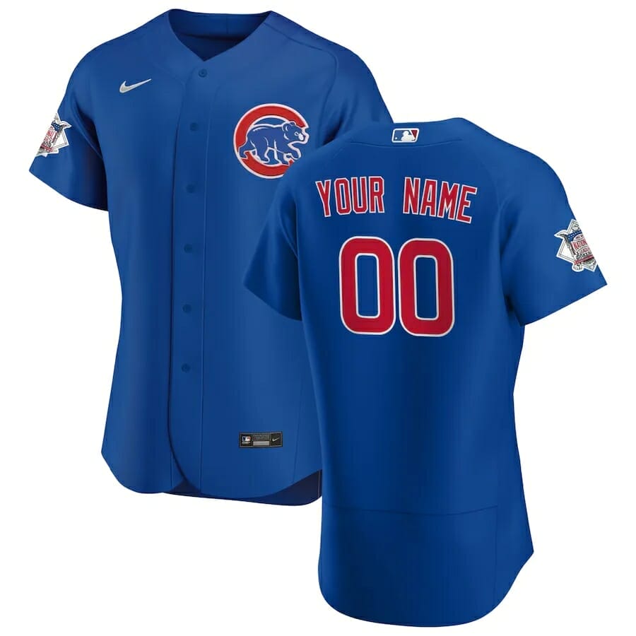 Chicago Cubs Custom Name And Number Flexbase Baseball Jersey White - Malcom  Terry