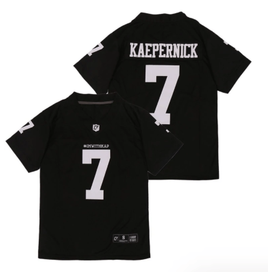 Colin Kaepernick #7 All-Black Jersey - Colin Kaepernick Jersey