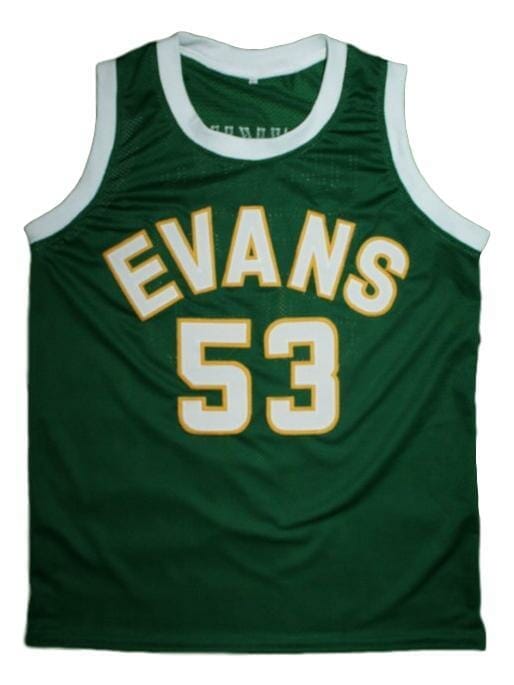 Your Team Men's Basketball Jersey #34 Charles Barkley Stitched High School Sports Jersey, Size: 2XL, Green