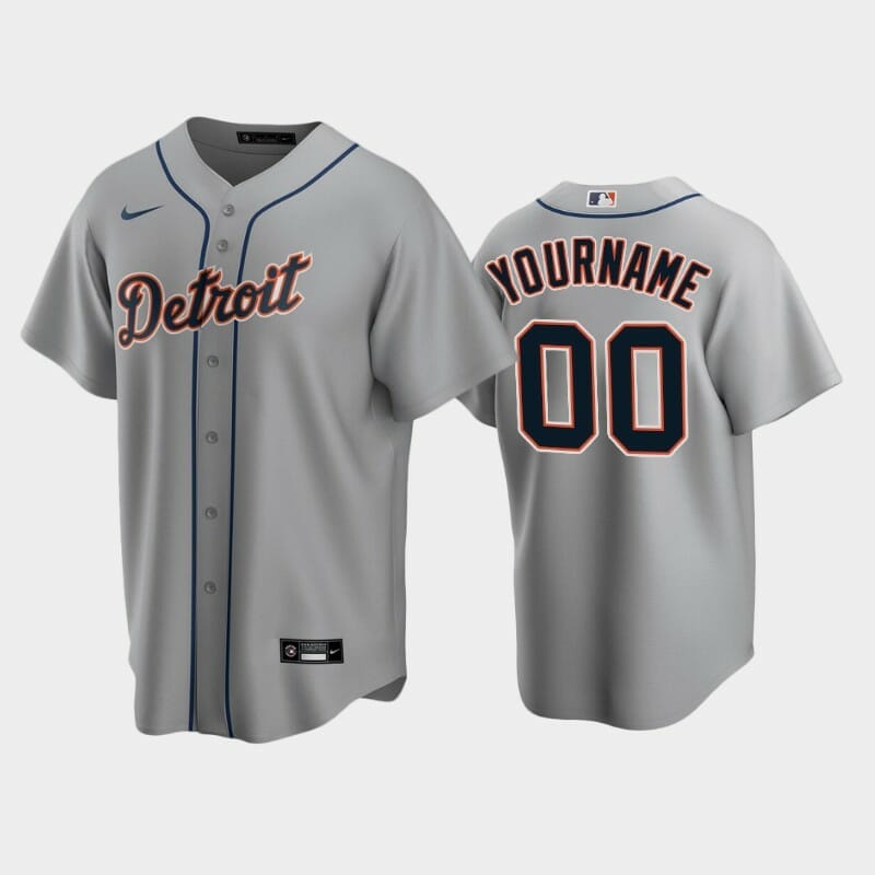 detroit tigers custom jersey