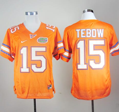 Florida Gators #15 Tim Tebow College Football Jersey Blue - Malcom Terry