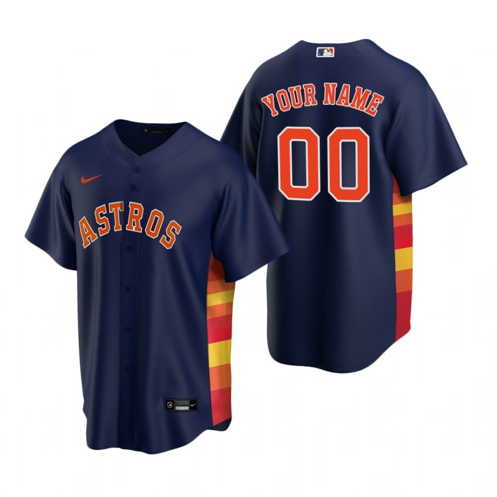 Astros Baseball Jersey Houston Astros Personalized Name And Number