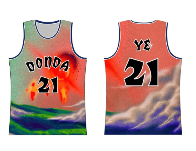 Kanye Donda #21 Basketball Jersey - Malcom Terry