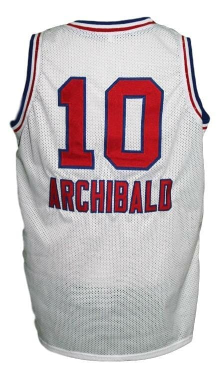 Nate Archibald #10 Cincinnati Kings Basketball Jersey White - Malcom Terry