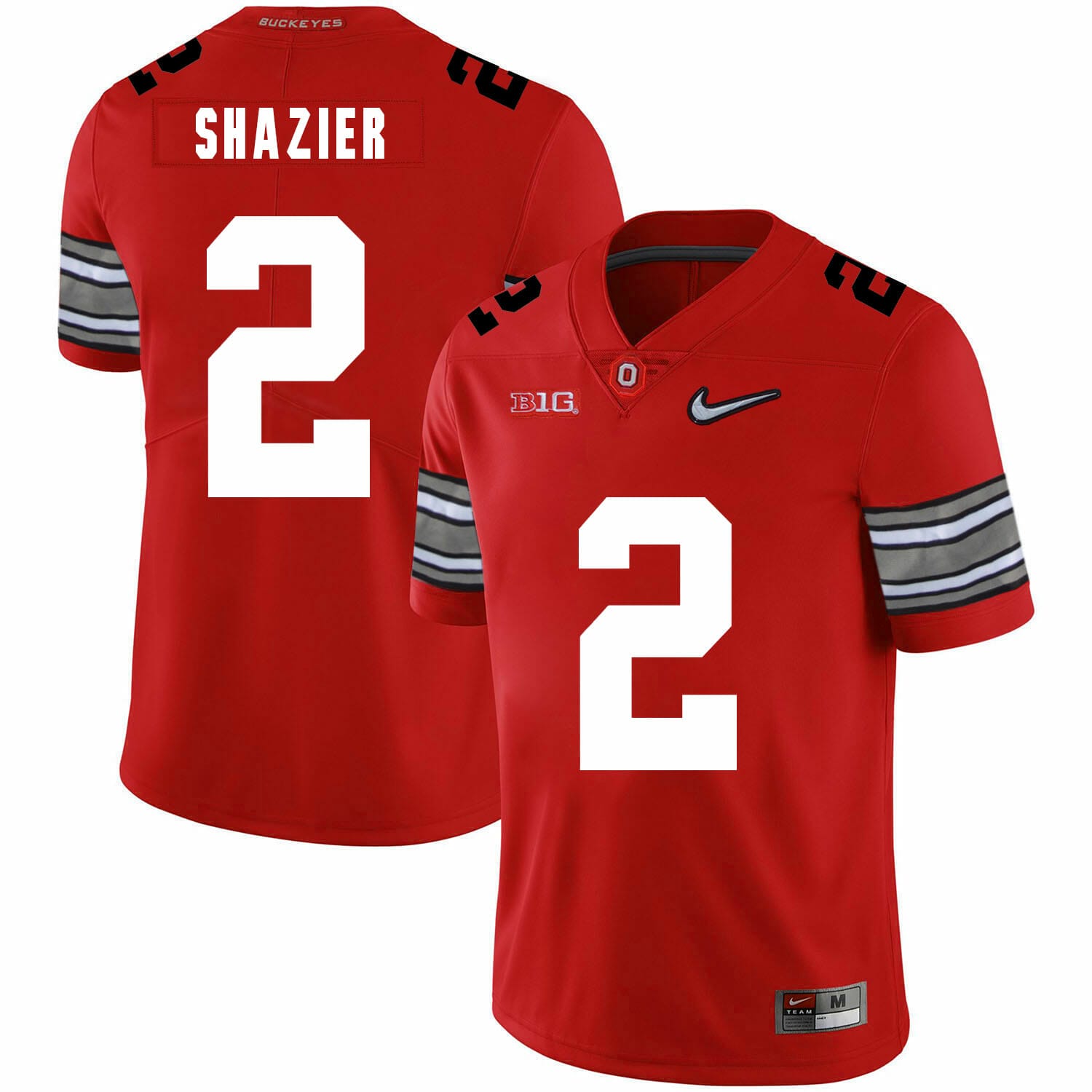 NCAA Football Jersey Ohio State Buckeyes #2 Ryan Shazier Diamond White