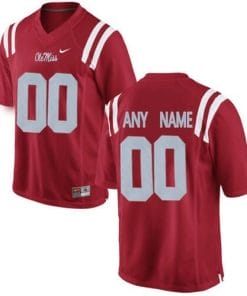 NCAA Football Jersey Ole Miss Rebels #97 Gary Wunderlich College Red
