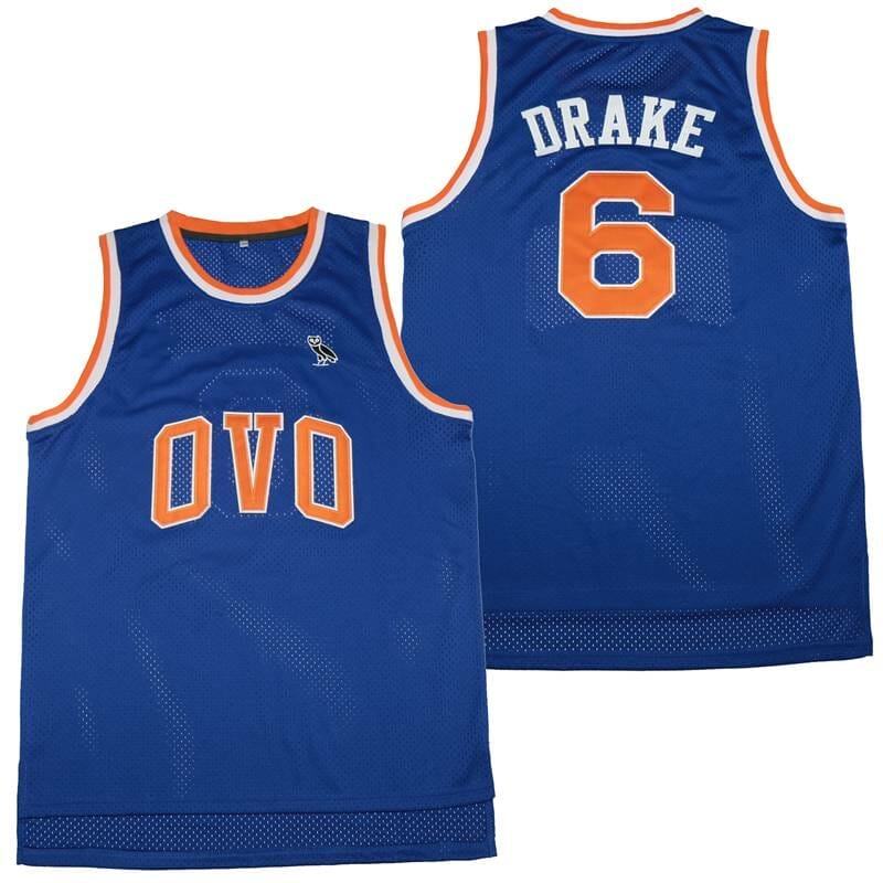Drake 9 OVO White Hockey Jersey