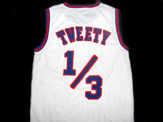 Space Jam Tune Squad Basketball Jersey - White - Tweety