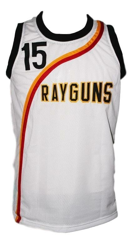 Vince Carter #15 Roswell Rayguns Basketball Jersey New Sewn White - Malcom  Terry
