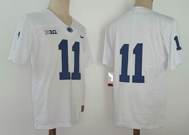 LASublimation UConn - NCAA Football : Cam Edwards - White Jersey FullColor / Small