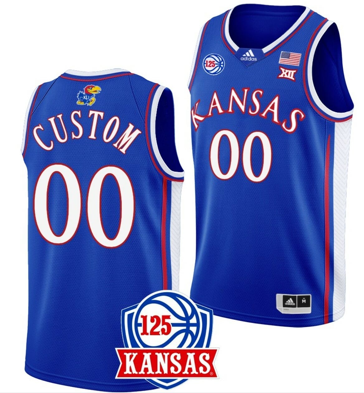 Custom College Basketball Jerseys Kansas Jayhawks Jersey Name and Number Gray Swingman