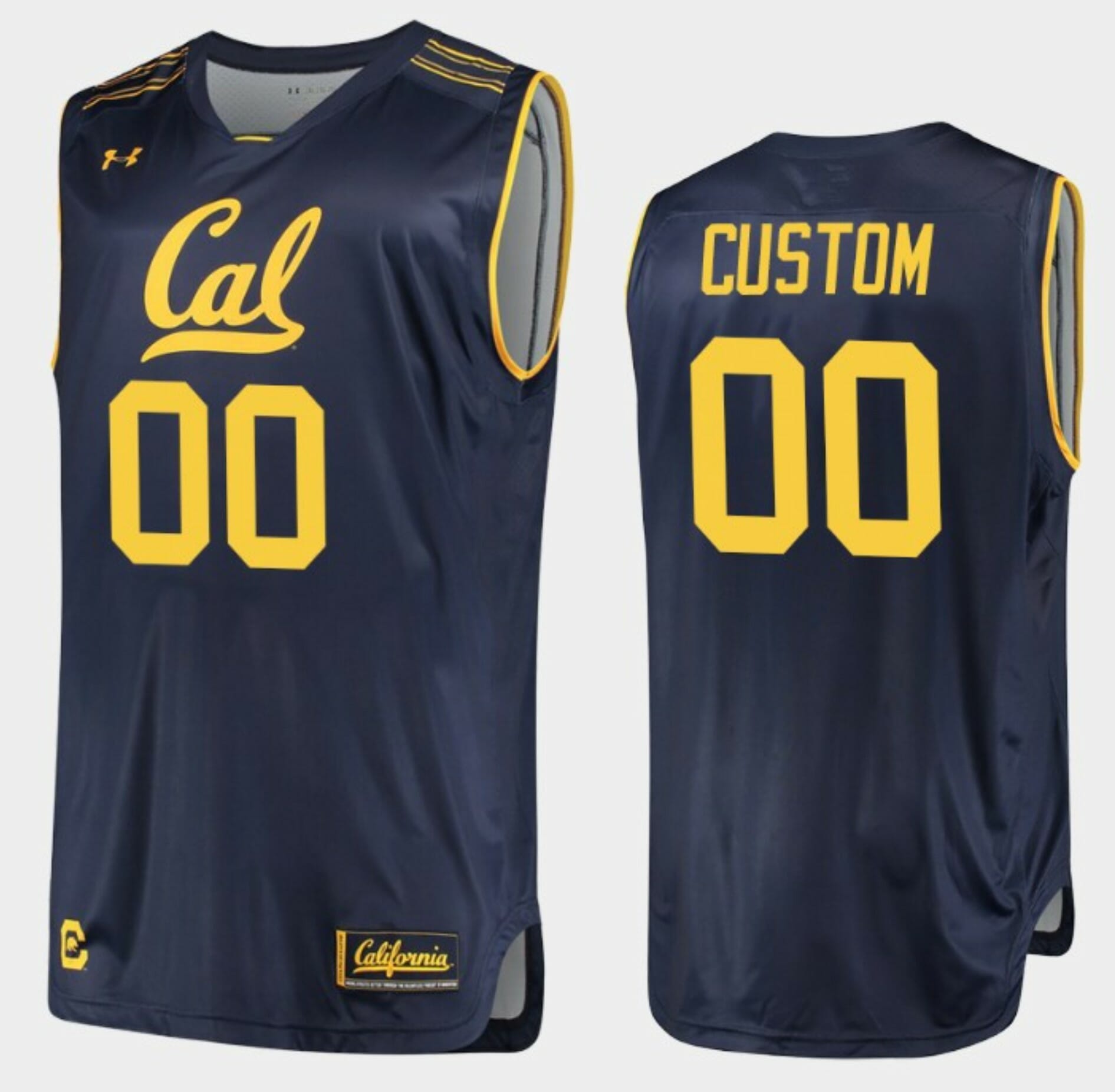 Golden State Warriors Statement Navy Custom NBA Jersey