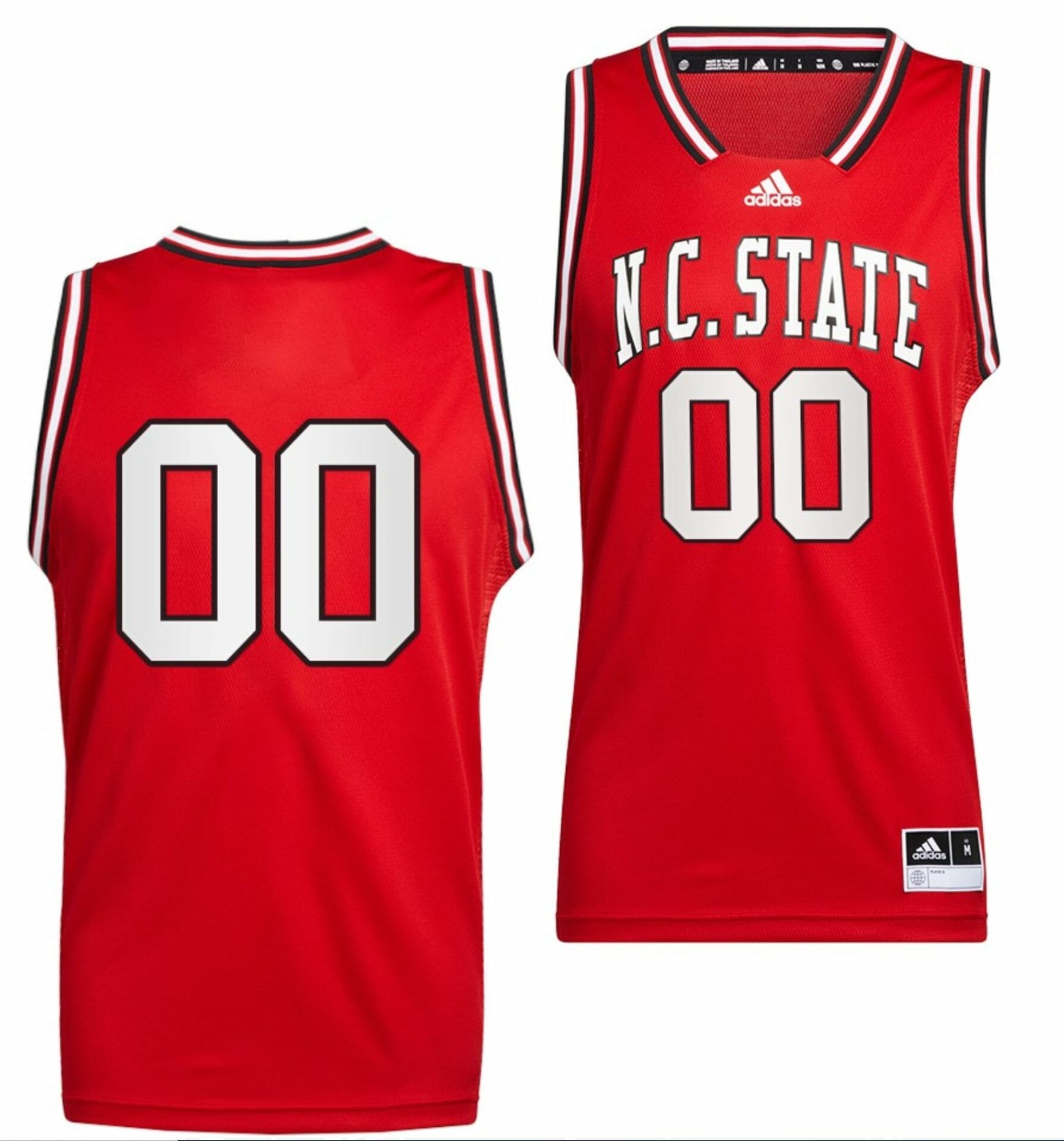 Trending] New Custom NC State Wolfpack Jersey Red Retro
