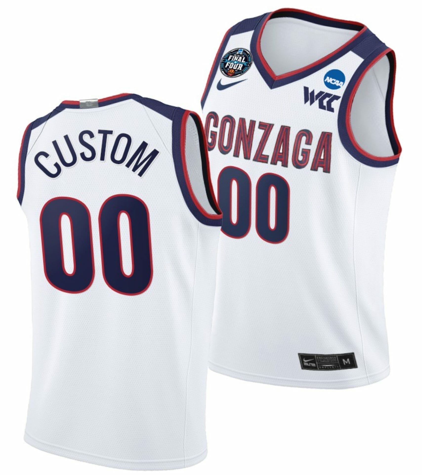 Custom College Basketball Jerseys San Diego State Aztecs Jersey Name and Number 2023 NCAA Final Four White