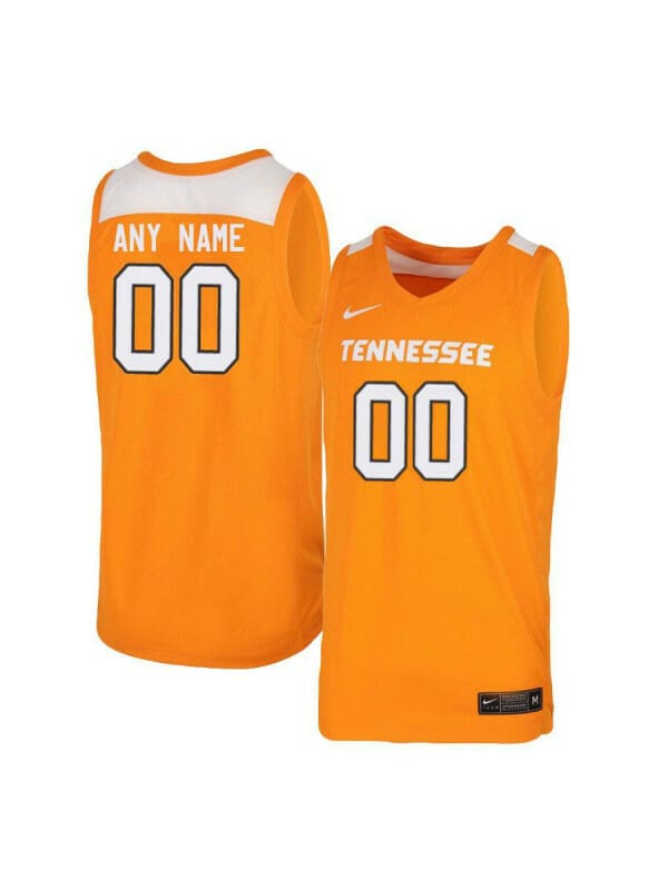 Men's Nike White Tennessee Volunteers Custom Game Football Jersey