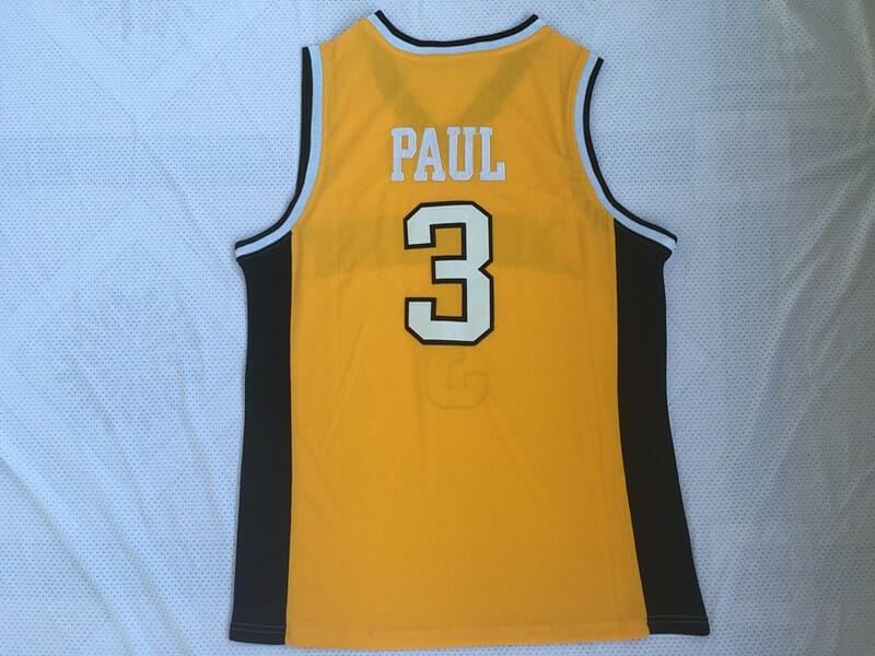 Authentic Men's Chris Paul Red Jersey - #3 Basketball Los Angeles