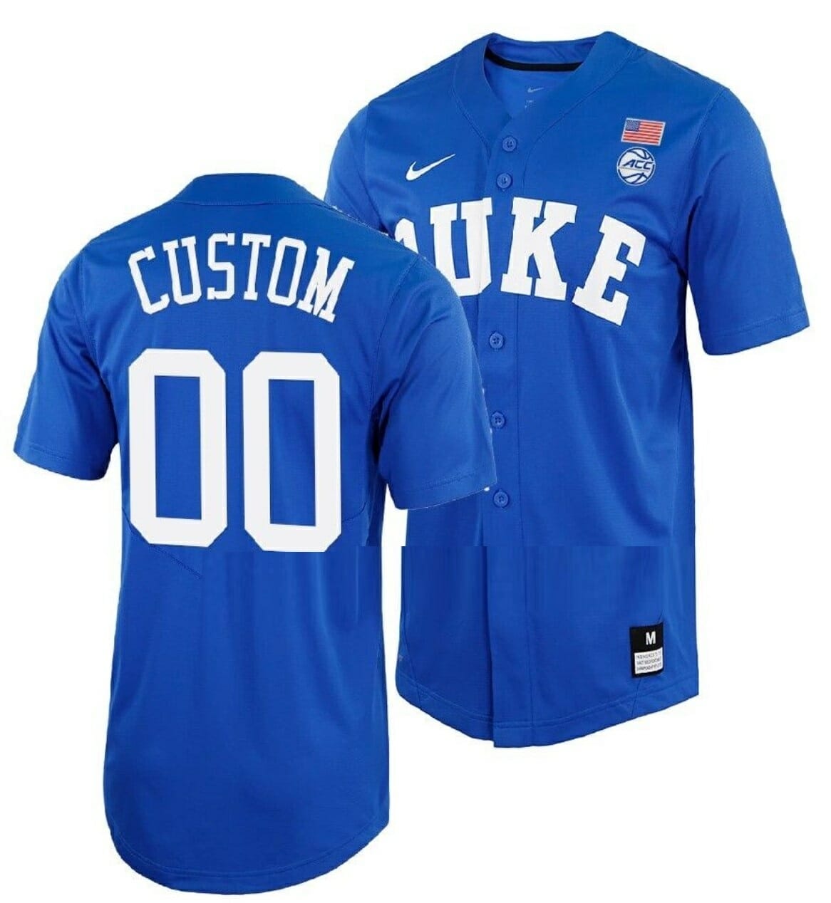 Available Buy New Custom Duke Blue Devils Baseball Jersey