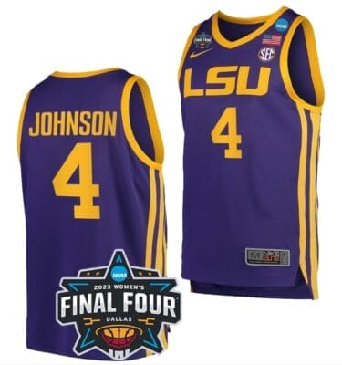 Men's LSU Tigers 2023 National Champions Gold Cool Jersey V4 - All