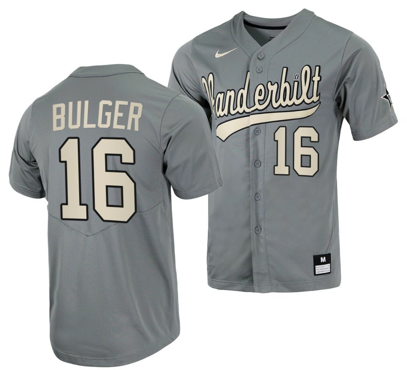 Available] Get New Jack Bulger Jersey Vanderbilt Grey #39