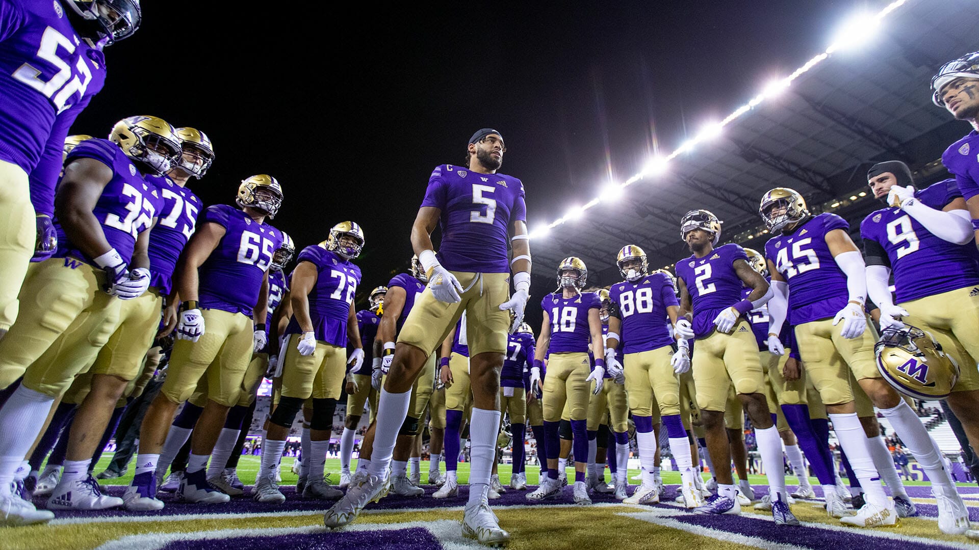 University of Washington and adidas introduce new Huskies football uniforms