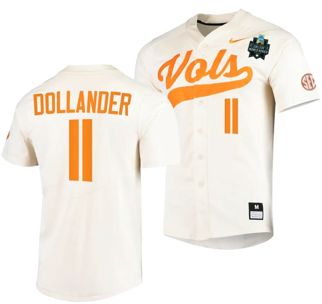 Available] New Chase Dollander Jersey Tennessee Gray #11