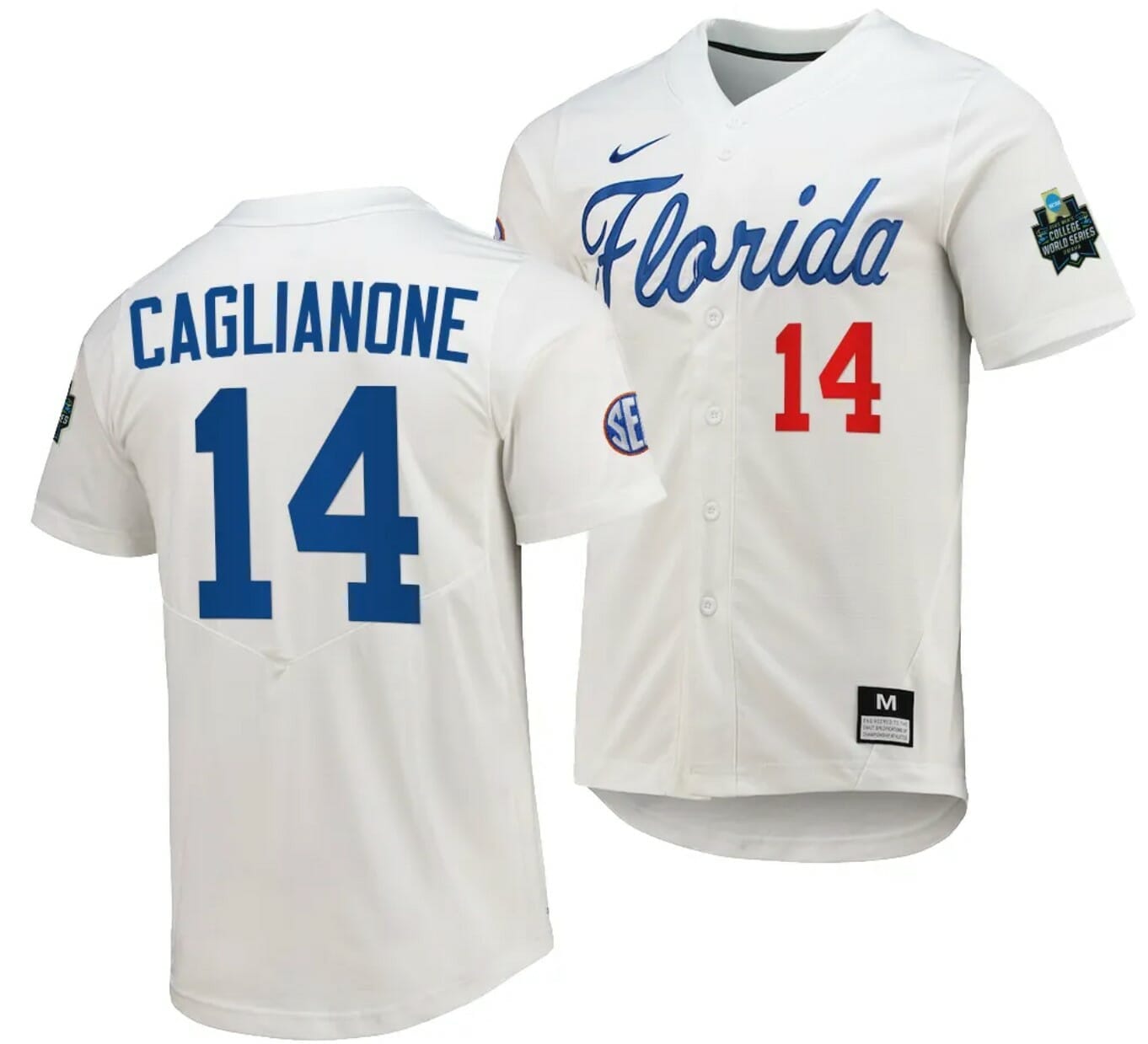 Available] Buy New Jac Caglianone Jersey #14 WS 2023 White