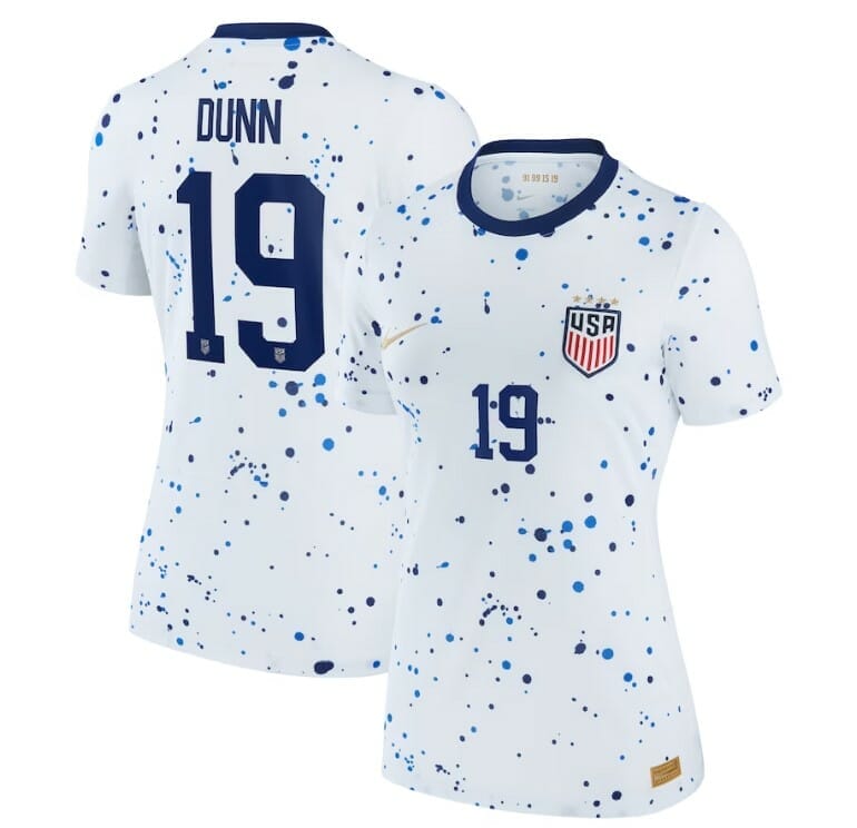 Hot] Buy New Julie Ertz Jersey USWNT 2021-22 Away Vapor Match Blue