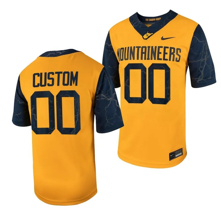 West Virginia Mountaineers 2023 Country Roads Jersey - All
