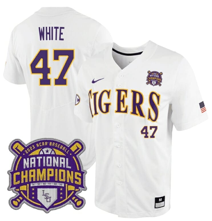 Hot] Buy New LSU Tigers Baseball Jersey