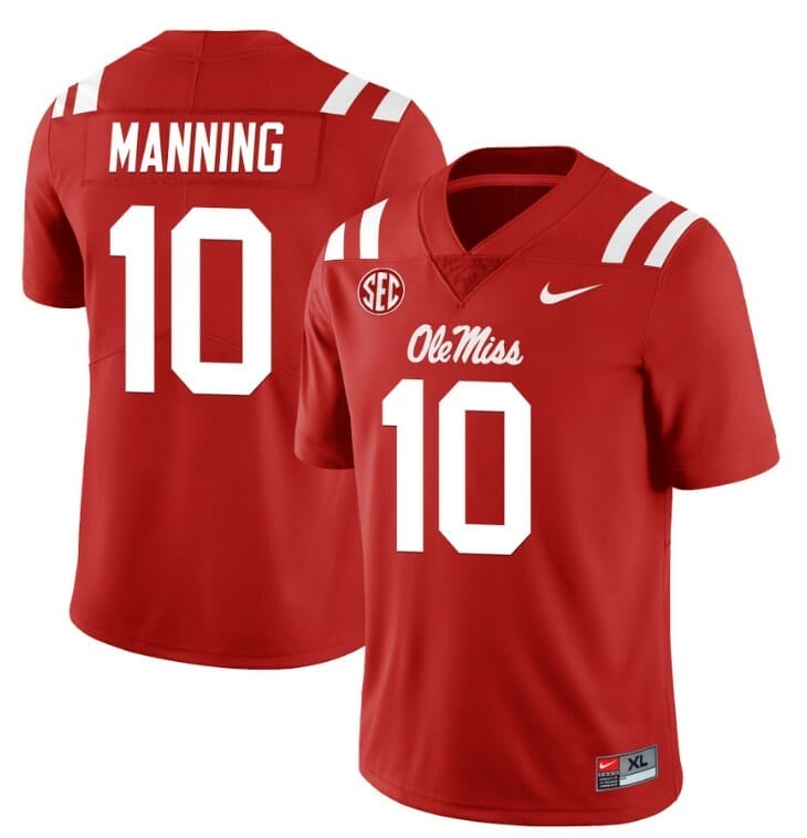 Hot] Buy New Eli Manning Jersey #10 Stitched Red