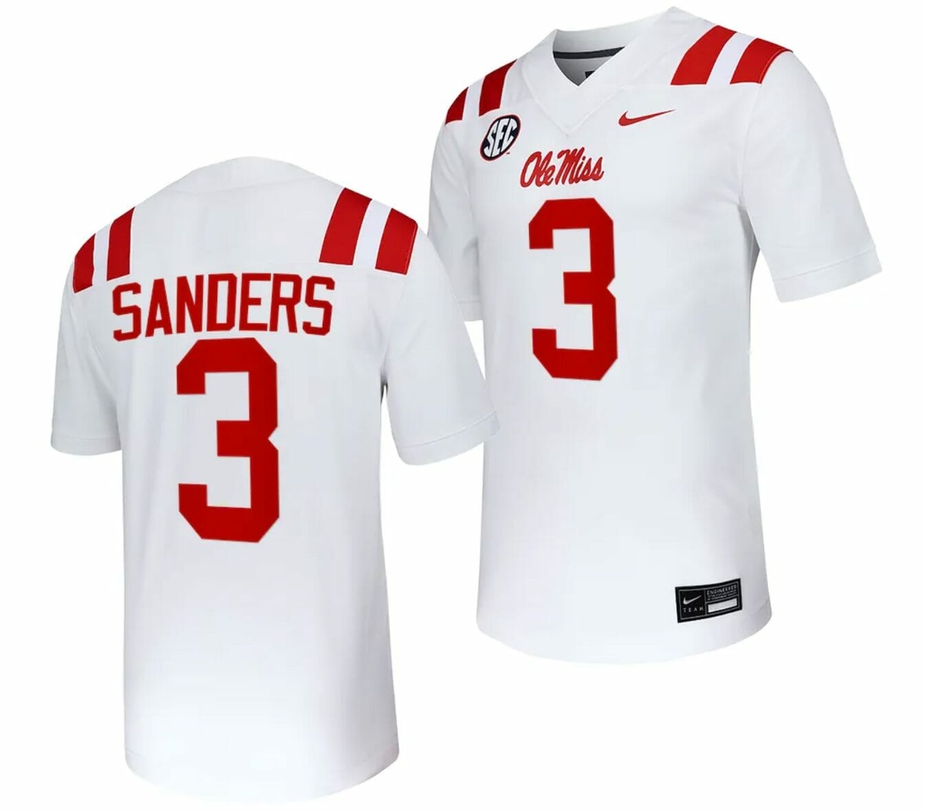 Ole Miss Rebels Football Jerseys Powder Blue