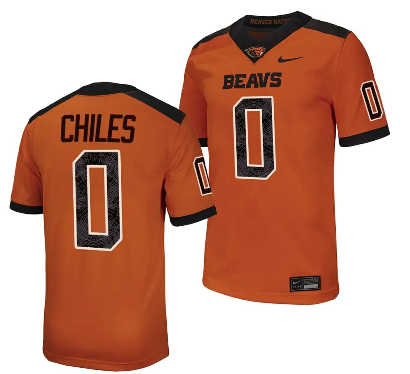 Available] New CSU Rams Custom Jersey Football Orange