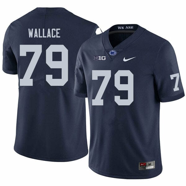 Penn State Youth NIL Caedan Wallace #73 Football Jersey