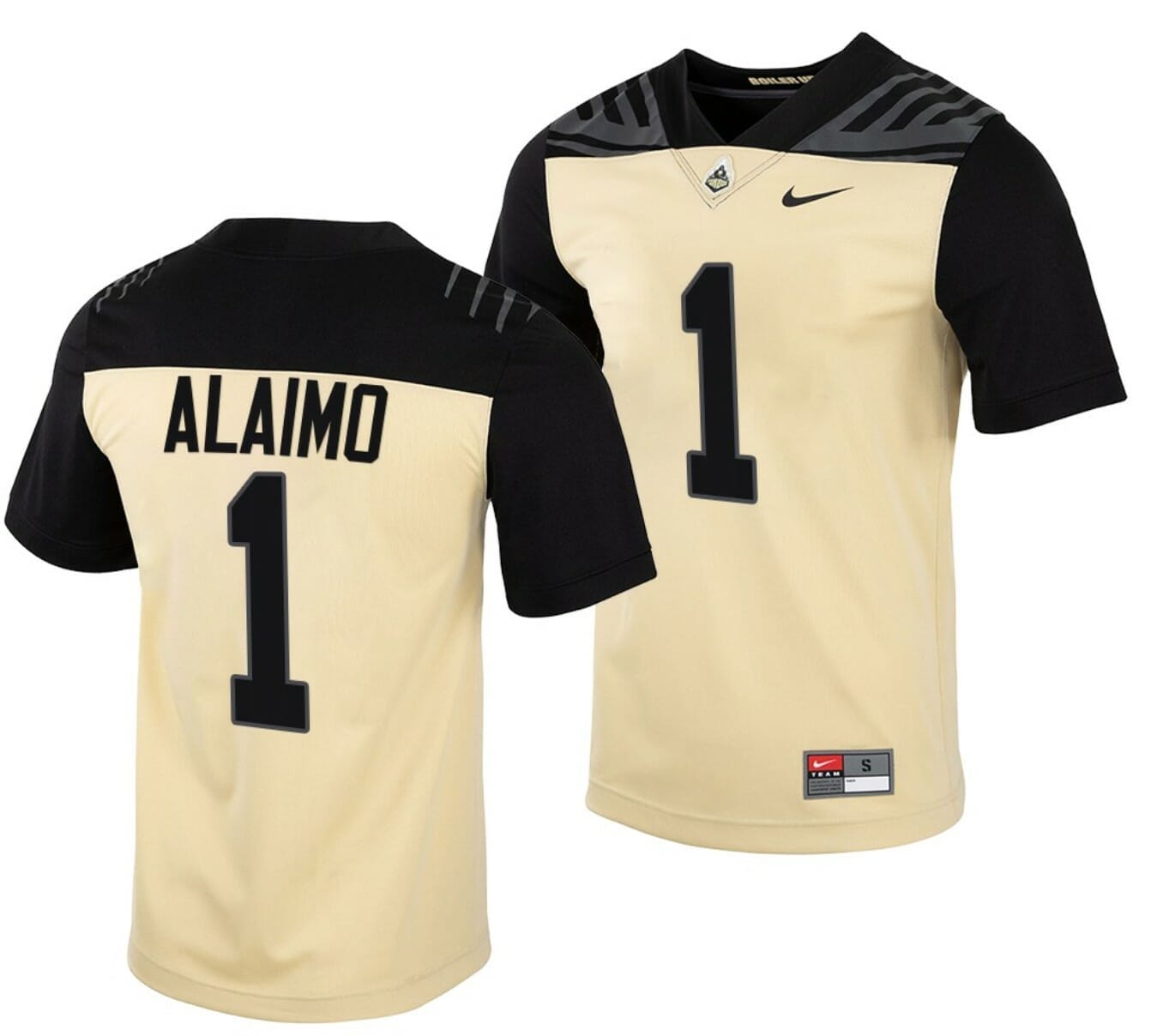 Men's Cowboys Vapor Gold Jersey - All Stitched