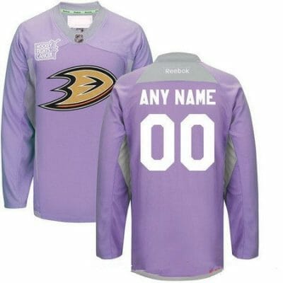 3D Anaheim Ducks Custom Name Number Hockey Jersey - Owl Fashion Shop