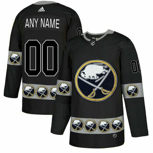 ANY NAME AND NUMBER BUFFALO SABRES REVERSE RETRO