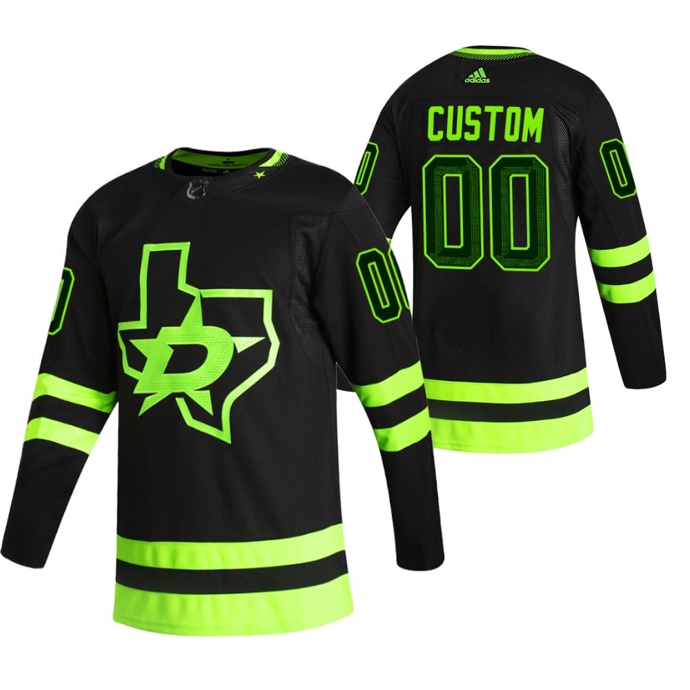Custom Name & Number NHL Vancouver Canucks Reverse Retro Alternate