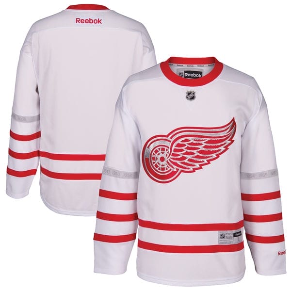 New Custom Detroit Red Wings Jersey Name And Number 2012 Black Ice