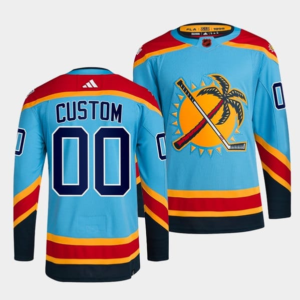 Custom florida panthers sale jersey