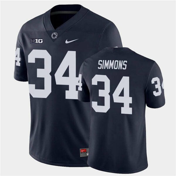 Nike Men's Penn State Nittany Lions #1 Blue Dri-FIT Limited Football Jersey