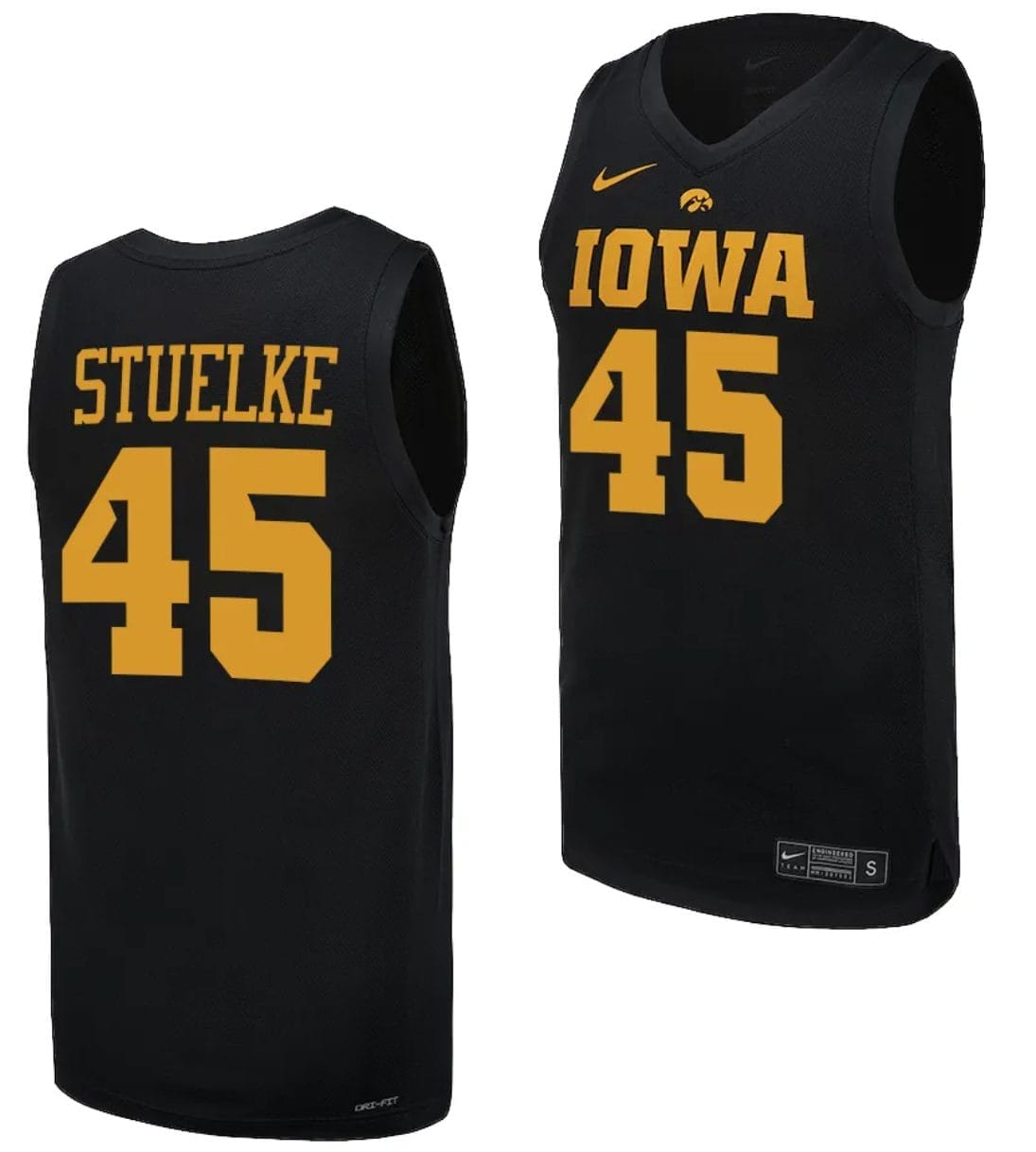 [Trending] Buy Hannah Stuelke Jersey #45 Iowa Hawkeyes Black